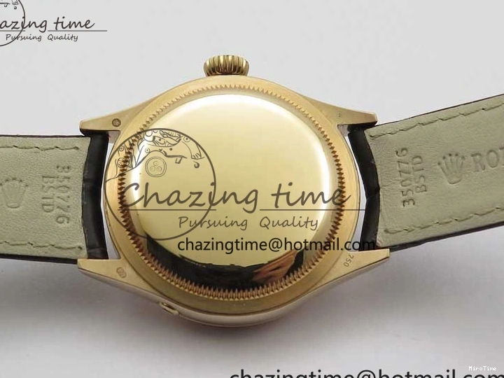 MiroTime 0320 Cellini 50535 Moonphase RG GMF Best Edition White Dial on Brown Leather Strap A Lightweight 2634